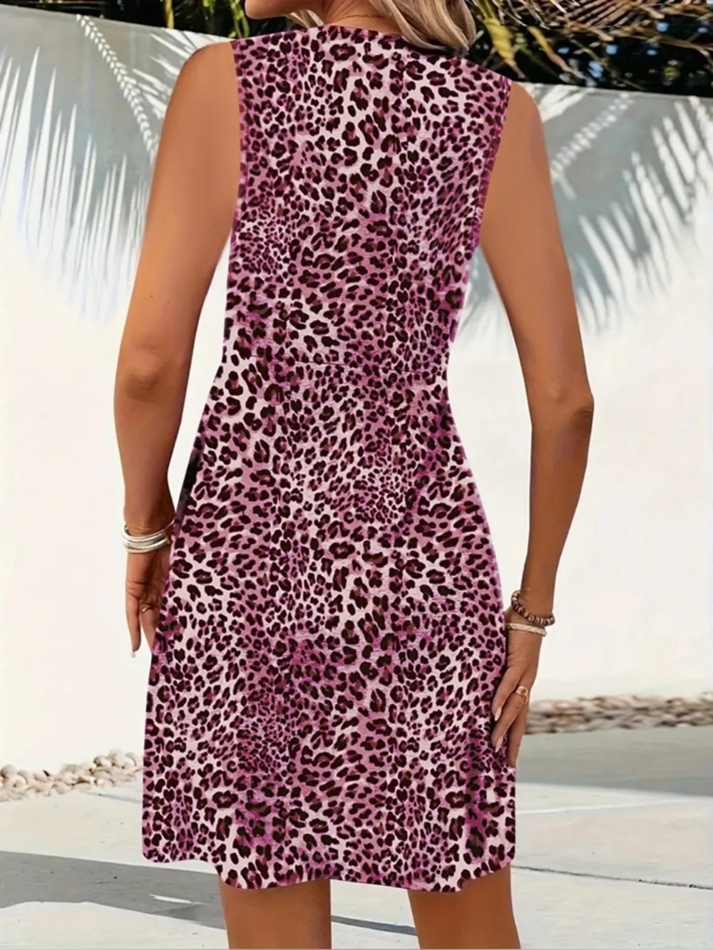 *SALE* LOFT Animal Print Sleeveless Dress Medium